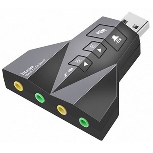 Hytech HY-U710 USB 2.0 Ses Kartı 7.1