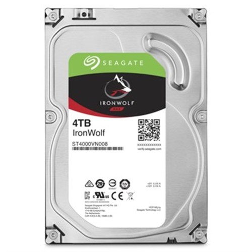 Seagate IRONWOLF 3,5 4TB 64MB 5900RPM ST4000VN008