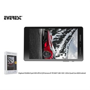 Everest Digiland 4 Çekirdek 1,3 Ghz 8Gb DL8006 Tablet-Siyah